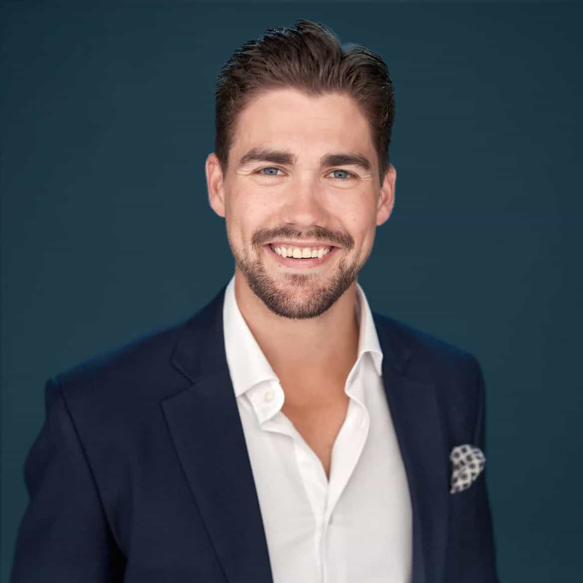 Portrettbilde av Aksel Solberg