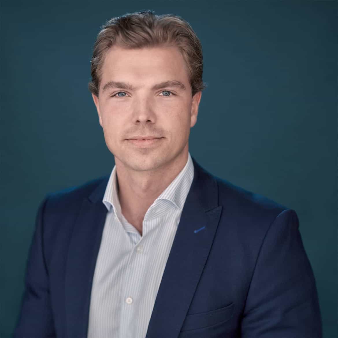 Portrettbilde av Bjørn Johan Grini
