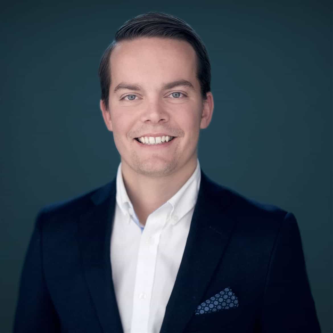 Portrettbilde av Daniel Høyer Oland