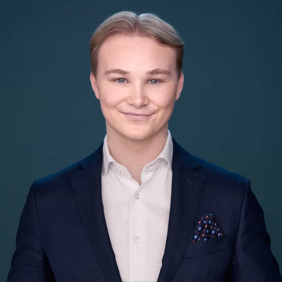 Portrettbilde av Didrik Rotbakken Gundersen