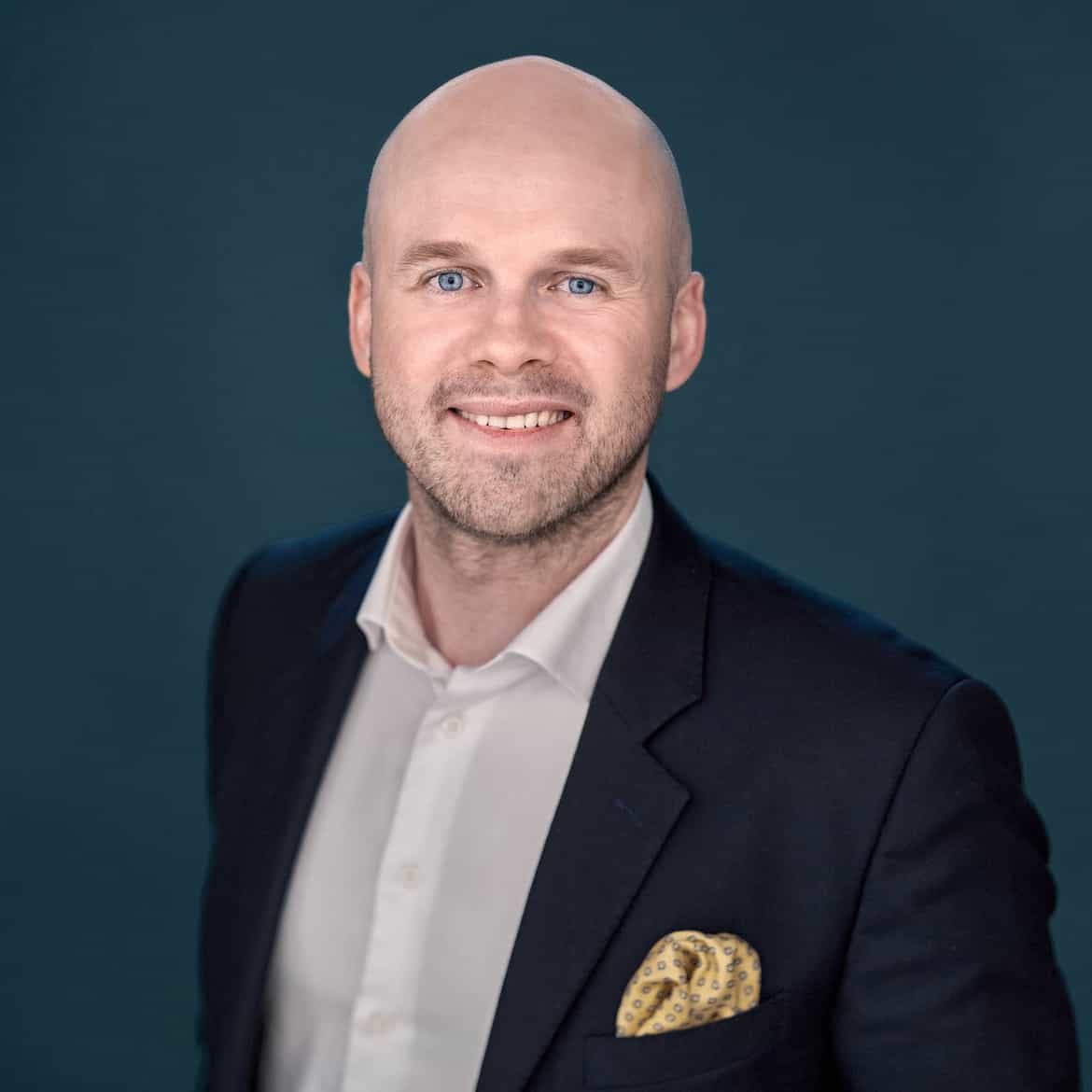 Portrettbilde av Frode Larsen