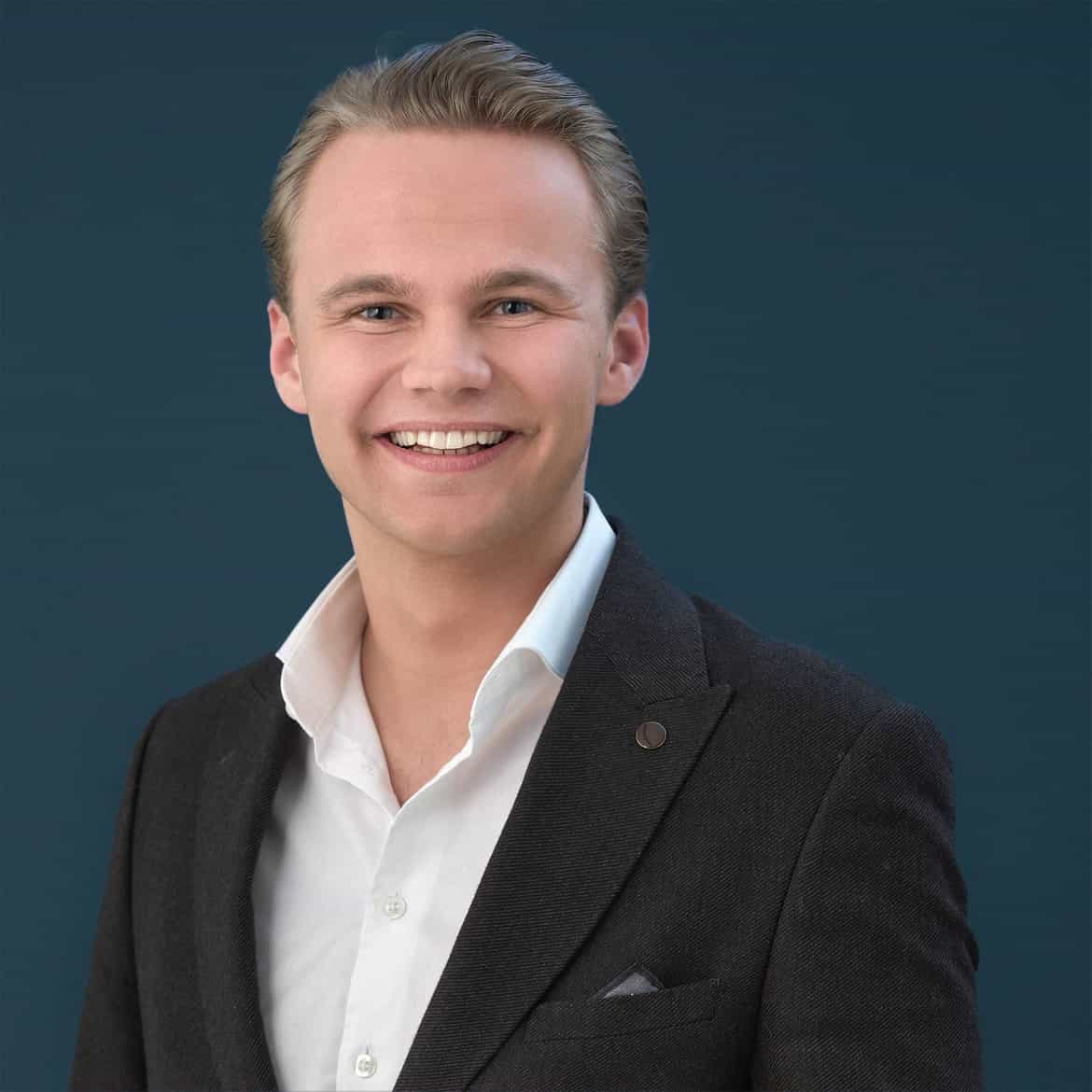 Portrettbilde av Marius Utne Pettersen