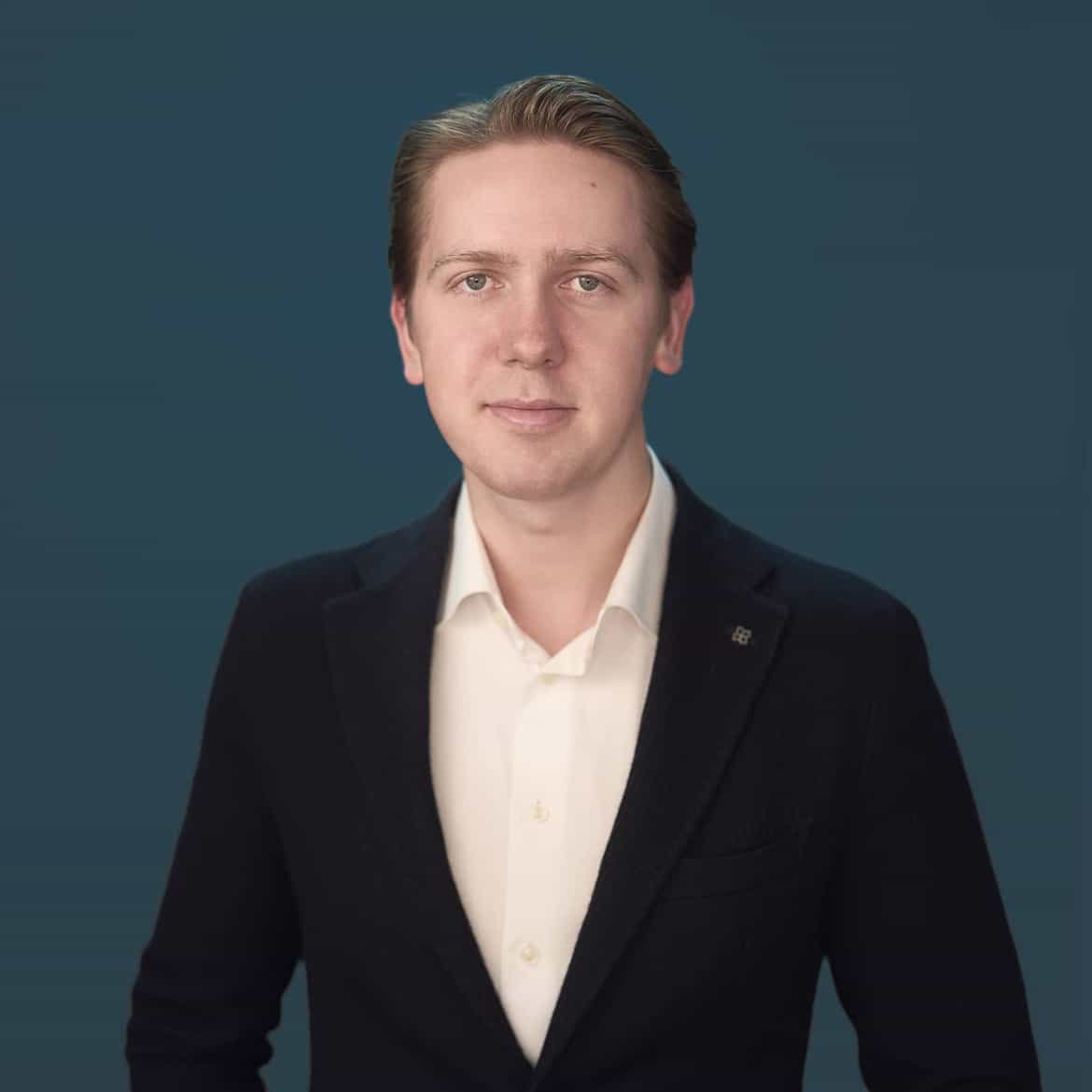Portrettbilde av Max T. Hartmann