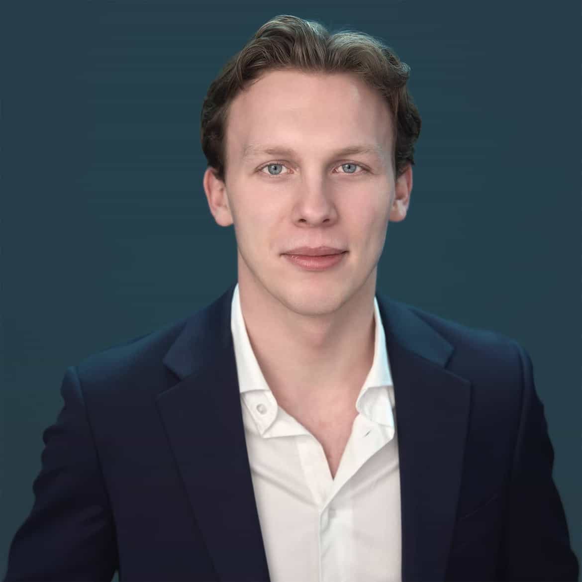 Portrettbilde av Olav Nikolay Kemp Hansen