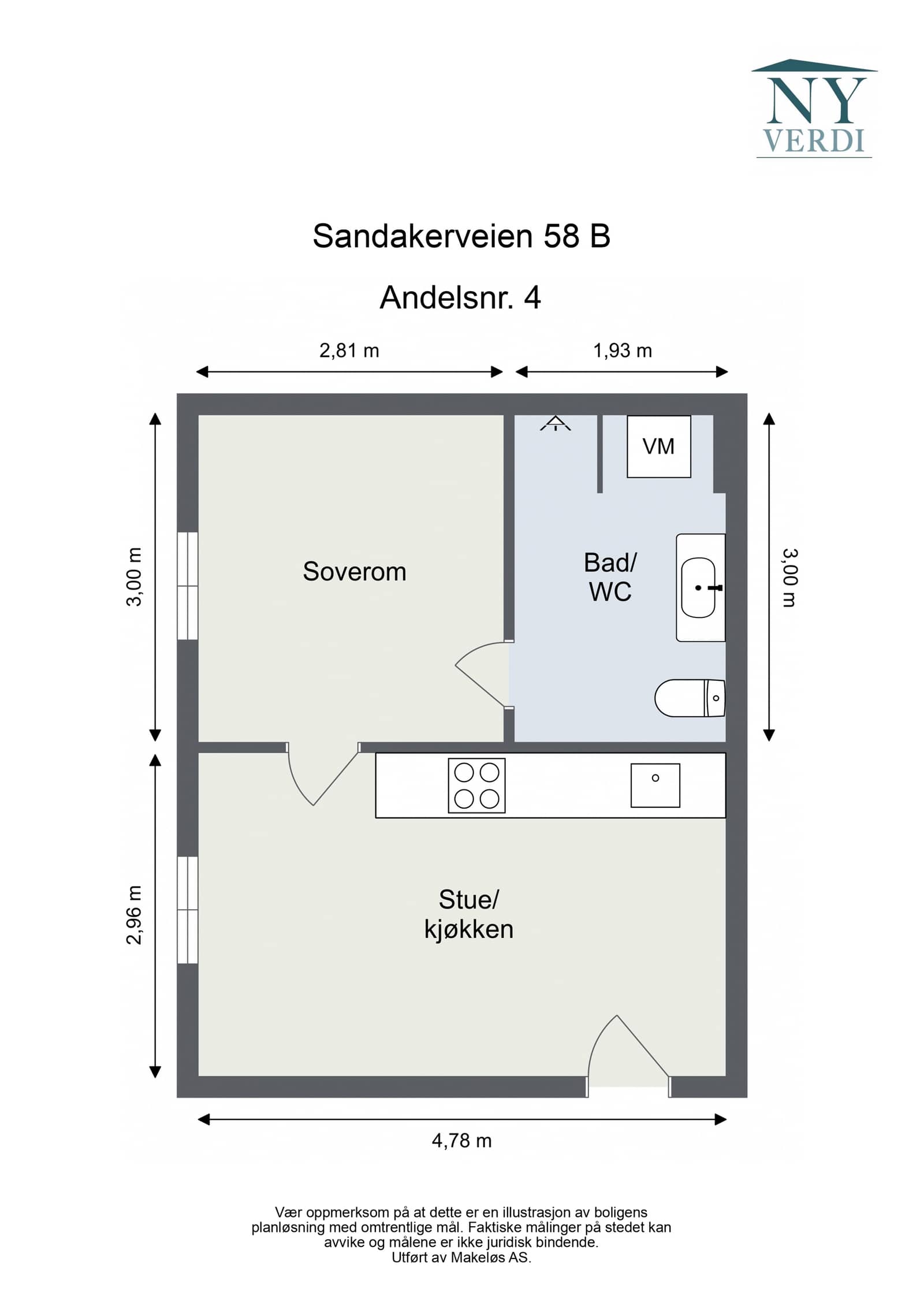 Sandakerveien 58B, OSLO